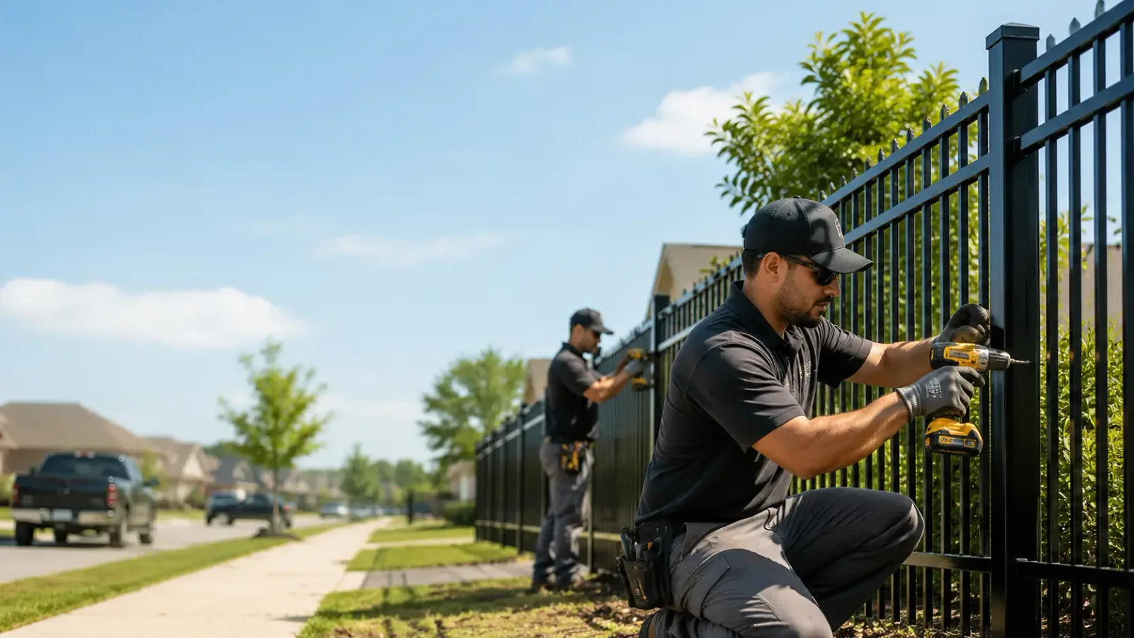 Metal Fence Installation in Seymour, TX